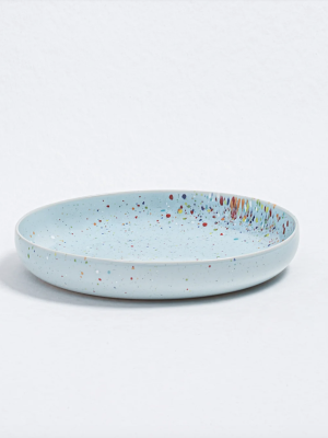 New Party Low Pasta Plate Blue ø 23 cm